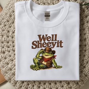 Cowboy frog graphic T-Shirt