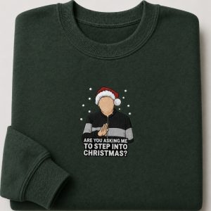 Embroidered Smithy Gavin and Stacey Christmas sweatshirt