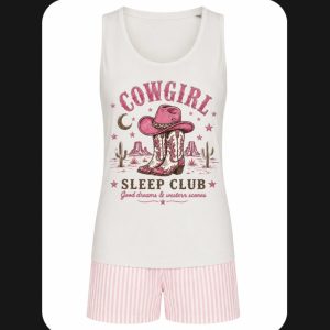 Cowgirl sleep club summer pyjama set