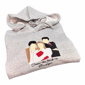 Bridget Jones embroidered sweatshirt