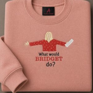 Bridget Jones What would Bridget do? embroidered sweatshirt