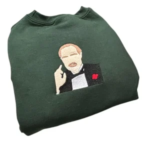 The Godfather embroidered sweatshirt
