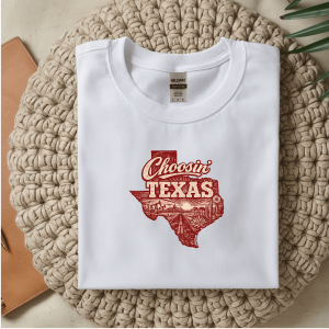 Choosin Texas western graphic Tshirt