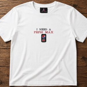 Embroidered I need a Pepsi Max Tee