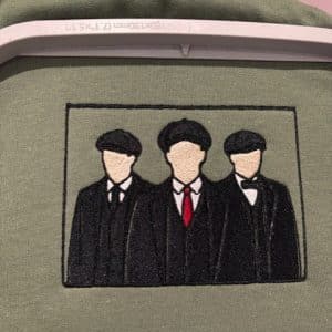 Peaky Blinders embroidered sweatshirt