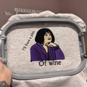 Nessa a pint of wine Gavin and Stacey sweatshirt