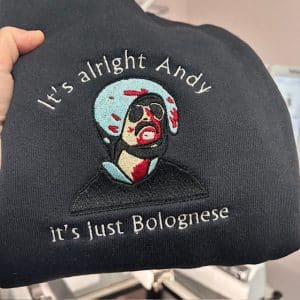 Its Just Bolognese Hot Fuzz sweatshirt