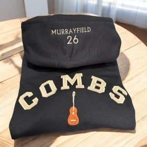 Combs Full Zip Customised Embroidered Concert Hoodie