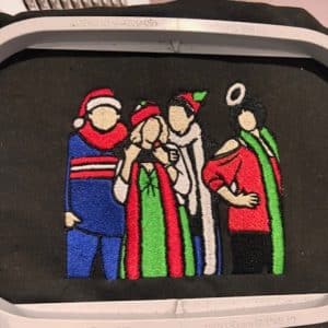 Embroidered Gavin and Stacey Christmas sweatshirt