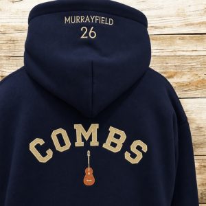 Luke Combs Customised Embroidered Concert Hoodie.