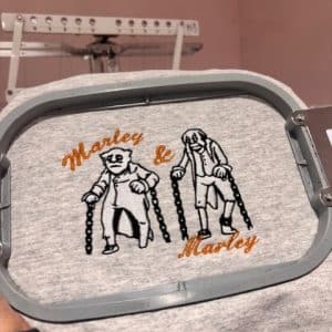 Marley and Marley The Muppets Christmas Carol sweatshirt