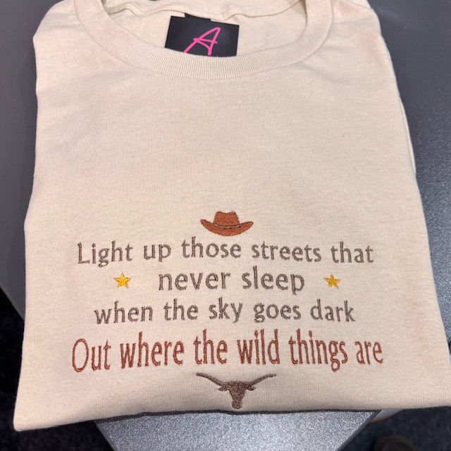 Out Where The Wild Things Are Song Lyric Sweatshirt or Hoodie - Image 3
