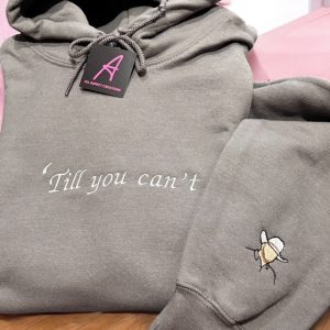 Til you can't Cody Johnson With sleeve detail Sweatshirt or Hoodie