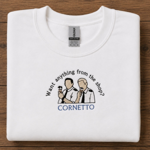 Want anything from the shop? Cornetto Hot Fuzz sweatshirt