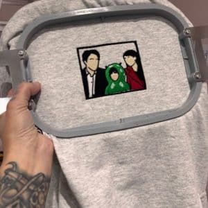 Love Actually embroidered sweatshirt