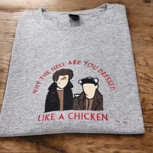 Embroidered Wet Bandit Home Alone Christmas sweatshirt