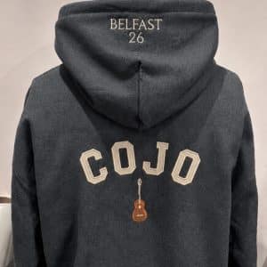 COJO Custom Embroidered Concert Hoodie.