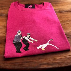 Embroidered Hot Fuzz Tee T-Shirt