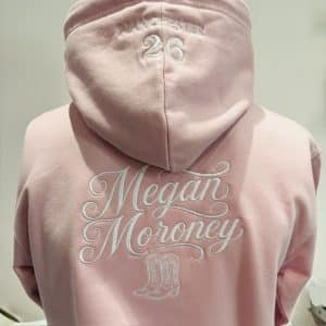 Megan Moroney Full Zip Customised Embroidered Concert Hoodie