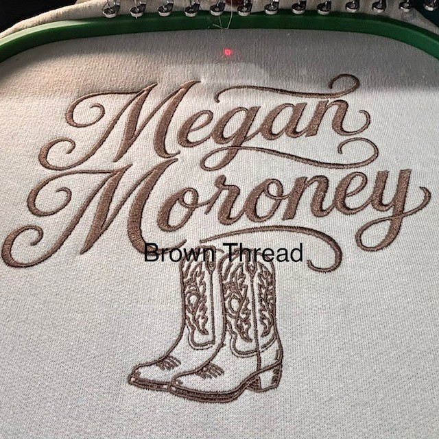 Megan Moroney Customised Embroidered Concert Hoodie. - Image 3