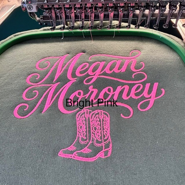 Megan Moroney Customised Embroidered Concert Hoodie. - Image 6