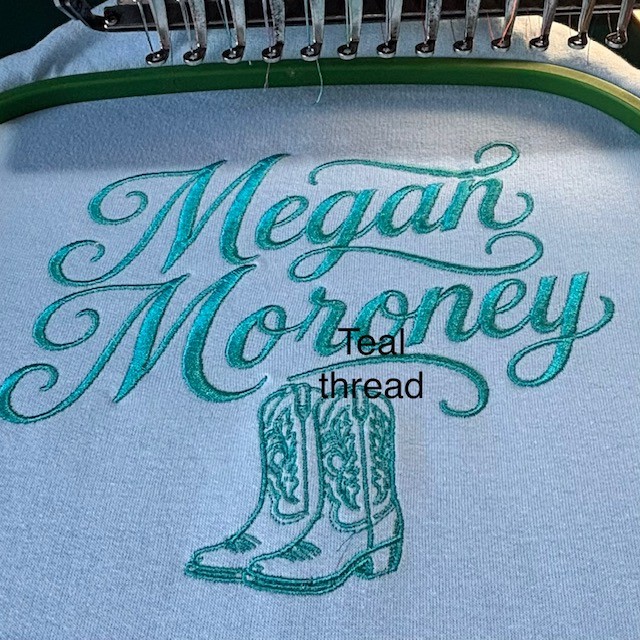 Megan Moroney Customised Embroidered Concert Hoodie. - Image 7