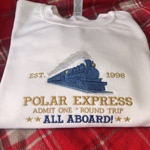 The Polar Express sweatshirt